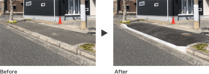 Before After