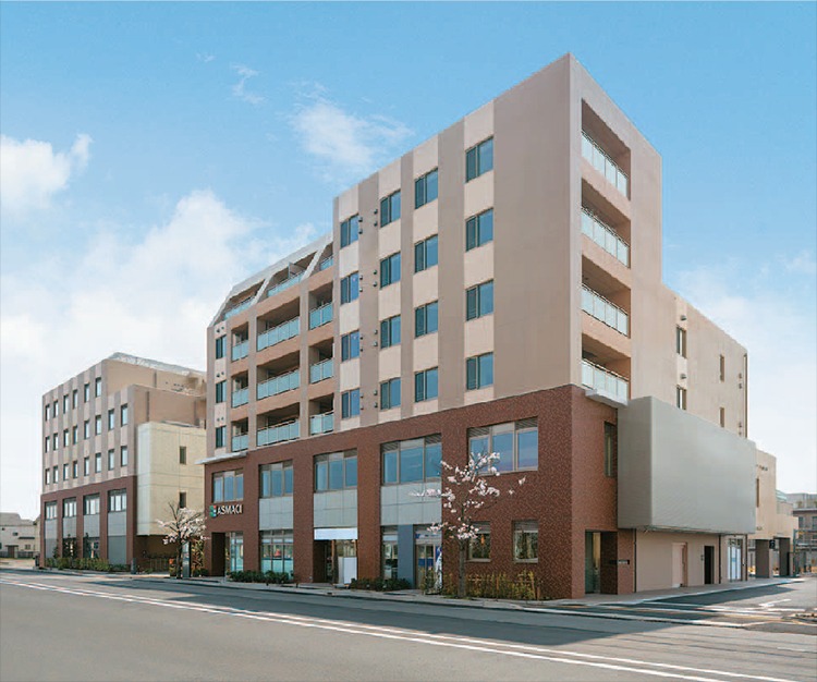 医療を中心とした複合的な都市開発「ASMACI浦安」