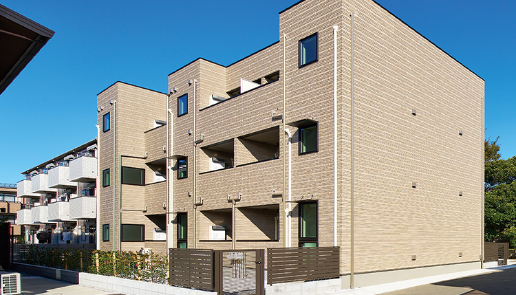 分割の発想が導いた若いファミリー向けのゆとりある木質賃貸